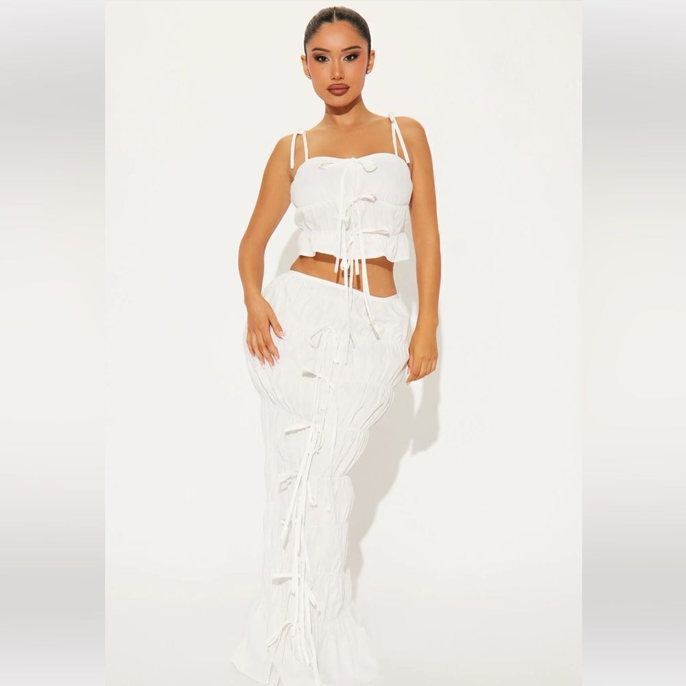 Sweet Essence Maxi Skirt Set Fashion Nova
